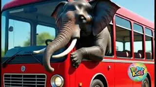 Kids Song : Elephant on the Bus | Nursery rhymes | @KokoKids-g9s 