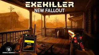 EXEKILLER Early Gameplay Demo | New OPEN APOCALYPTIC WORLD like Western Fallout coming in 2025
