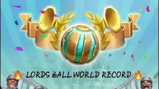 LORDS BALL World Record - Lords Mobile trapping and hitting Traps! during Lords ball!