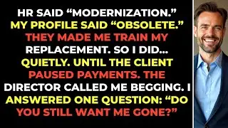 After 20 Years, HR Said “Modernization” — My File Said “Obsolete” | Corporate Stories 