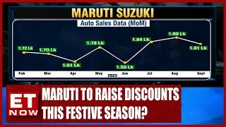 Maruti Suzuki: September Auto Sales In-Line | Shashank Srivastava | Business News