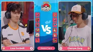 2024 Worlds #pokemonvgc  Day 2 l Luca Ceribelli VS Chenyue Zeng Masters Top 8 #honolulu
