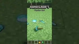 Minecraft Physics Mod #minecraft #shorts #physicsmod