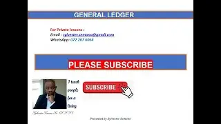 Recording Sales Returns- General Ledger -Debtors Control Account