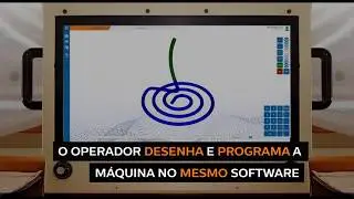 Dobradeira de arames  MeccaL com MEC-CAD-CAM