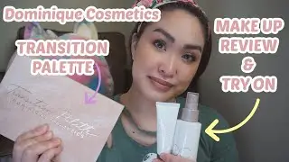 DOMINIQUE COSMETICS TRANSITION PALETTE REVIEW / TRY ON