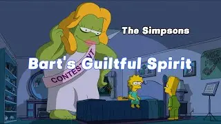 The Simpsons family: Does mischievous Bart ever feel guilty?
