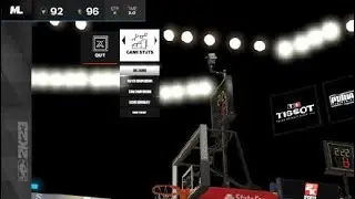 Created NBA League: W6/D6 (2033): New Orleans Blue Devils (4-5) @ Salt Lake City Stallions (3-4)