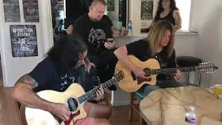 Niviane warm-up for Billy Boldt&rsquo;s Thrash Zone radio show