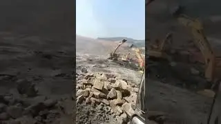 Excavator Machine Fight Fail