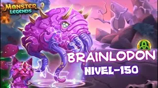 BRAINLODON🧠 (LV 150 con TALENTO) UN BICHO DE LOS GODS😏| Monster Legends