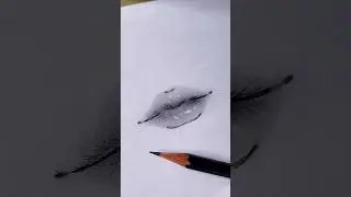 C&oacute;mo Dibujar Labios Estilo Coreano en 1 Minuto | Tutorial R&aacute;pido #DibujoCoreano #LabiosCoreanos