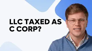 Может ли ООО выбрать налогообложение как C Corp?