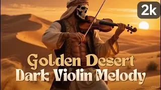Golden Desert Dark Violin Melody | Relaxing Lofi Vibe
