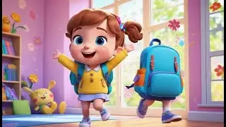 The Lonely Backpack Stayed Home | Nursery Rhymes for Kids & Baby Songs