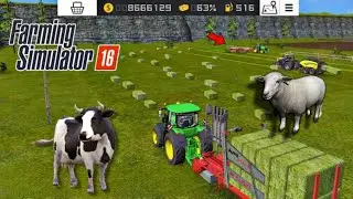 HOW to FEED COWS AND SHEEP in FS 16 || FS 16 TIMELAPSE #farmingsimulator16