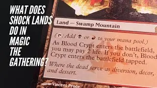 Shocklands, Magic The Gathering.