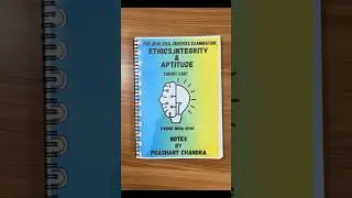 Ethics Notes For UPSC and State PSC | Ethics Integrity and Aptitude Notes #upsc #ethics #upsc2026