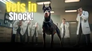 👉 The Hairless Doberman that SHOCKED Veterinarians Around the World! 🐶😱