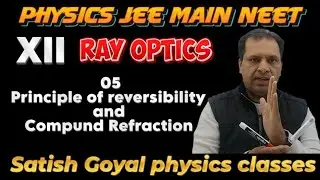 05- Principle of Reversibility & Compound Refraction | Ray optics I Satish Goyal Physics