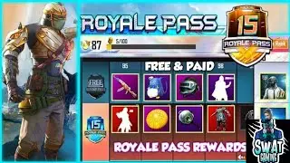 SEASON 15 ROYAL PASS IS HERE |  SEASON 15 TRAILER | FREE & ELITE PASS REWARDS | PUBG MOBILE
