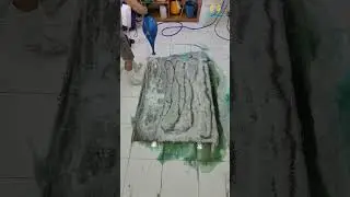 Amazing cleaning satisfying the old dirty carpet #asmr #cleaning #shorts