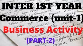 INTER 1ST YEAR ONLINE CLASS||COMMERCE 2ND CHAPTER||MEC||CEC||INTER SYLLABUS||COMMERCE CLASS|ONLINE