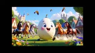 Humpty Dumpty 🥚 | 3D Cartoon Nursery Rhyme | Kids Songs & Rhymes | TinyFable Hub
