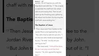 John the Baptist Prepares the Way #christ #jesus #savior #god #bible