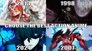 Choose One Action Anime from Each Year (1990 - 2025)
