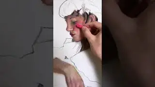 Portrait in soft pastels.