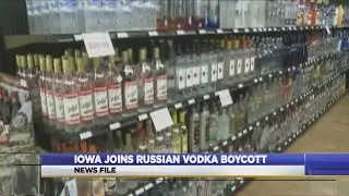 Iowa Joins Russian Vodka Boycott
