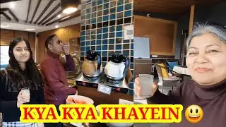 Subeh-Subeh Balcony Mei Bandar🐒Mussoorie Hotel Vlog/Delhi lifestyle vlogs 