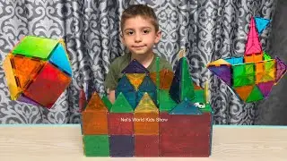 MY FAVORITE TOY EVER! / Magnet Blocks! 32pcs Magnetic Building Blocks Tiles Set Educational Toys