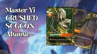 INSANE Master Yi Deck DESTROYS SCGCON! TeamFlexQue Full Recap | Riftbound TCG