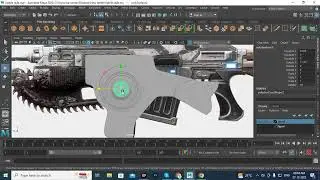 3D Game Weapon #3D Maya #3dmodeling #Modeling#3danimation #3dWeapons #3d#gamer#gamedesigning#gaming