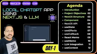 Building a ChatGPT App Using Next.js & LLM - From Scratch to Docker Deployment : Day 1