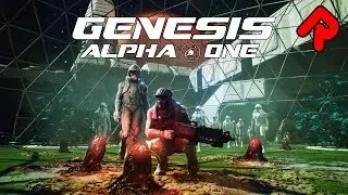 GENESIS ALPHA ONE gameplay: Roguelite Shipbuilding FPS! (PC, Xbox, PS4)