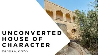 Curbsy Property Tour Malta | Unconverted House of Character in Xaghra, Gozo for Sale