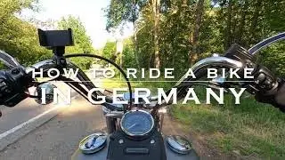 How to Ride a Bike in Germany as an American - Motorcycles in Ramstein & KMC