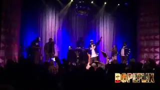 Rakim with family and DJ Scratch in Los Angeles  2017