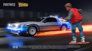 FORTNITE X BACK TO THE FUTURE DELOREAN CONFIRMED IN CHAPTER 7!!!