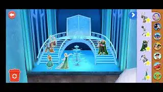 Frozen Disney Coloring World .