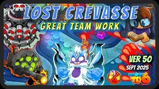 Lost Crevasse CHIMPS  BTD6 Guide   Few Abilities