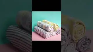 Baby  swaddle which comes in a cot sheet form