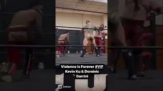 My favorite tag team Violence is Forever #VIF #KevinKu #DominicGarrini