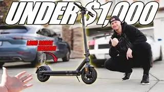 This E–Scooter gets 27 REAL MILES at FULL THROTTLE (VMAX VX2 Pro 