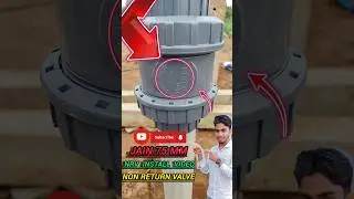 Jain nrv install video non return valve#shortvideo#shorts#dripirrigation#kisan#trending#agriculture