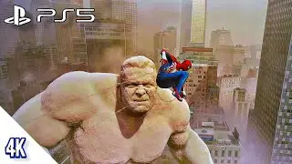 Imersão TOTAL no PS5! A batalha caótica contra o Sandman (Spider-Man 2)