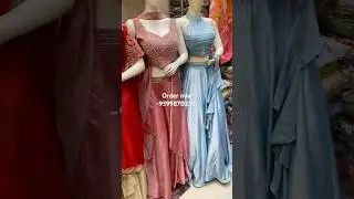 ❤️Latest western dress wholesale in delhi | #fashion #wedding #bridal #partywear #lehenga #gown